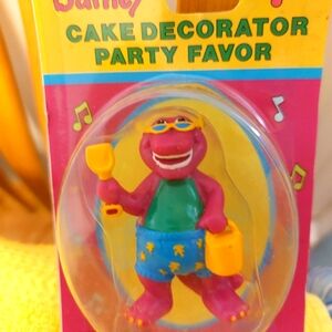 Barney Vintage Birthday Candle